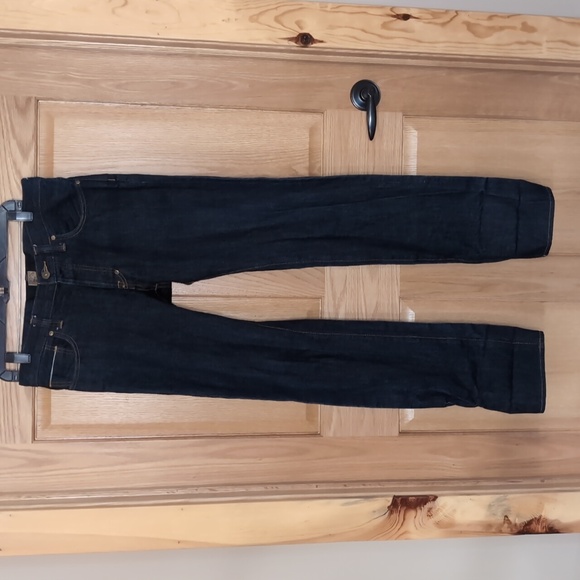 NWOT, Men's Sz 33 PRPS Dark Denim Button Fly Straight Leg Jeans - Picture 2 of 11